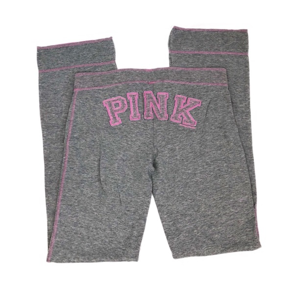 PINK Victoria's Secret Pants - NWT PINK VICTORIA’S SECRET Vintage Gray Pants 💖